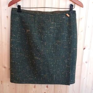 Vintage 1990's Ann Taylor Tweed Mini Skirt